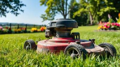 Lawn mower damage covered by landscaper insurance