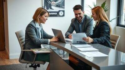 Markel representative providing personalized service and policy guidance Markel representative providing personalized service and policy guidance