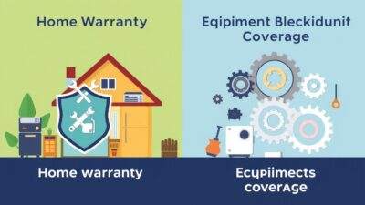 Comparison of Home Warranty and Equipment Breakdown Coverage Comparison of Home Warranty and Equipment Breakdown Coverage