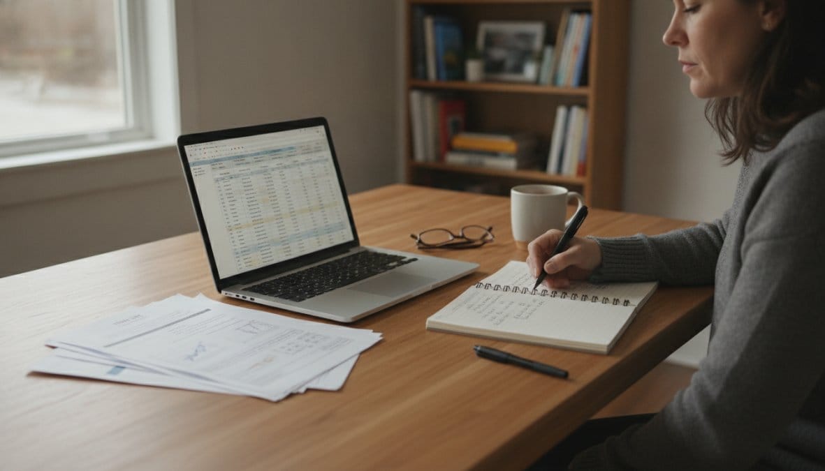 Step-by-step visual guide for person and sitting and desk concepts for compare life insurance policy types