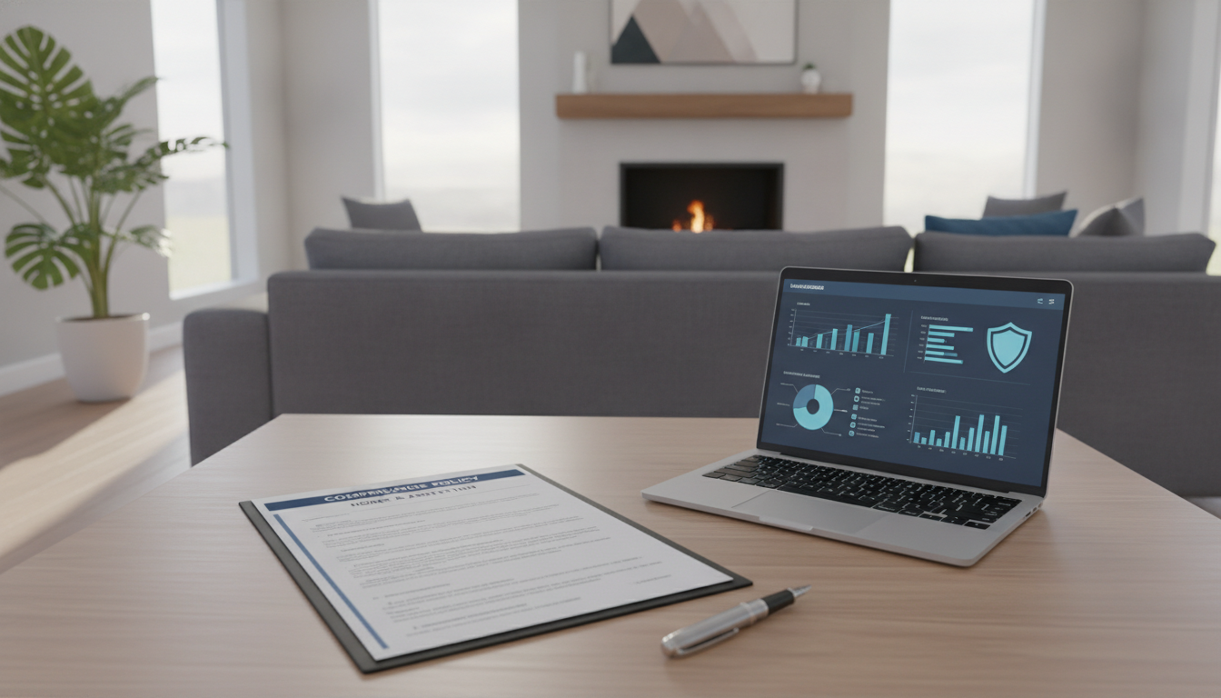 Homeowner reviewing insurance documents comparing bodily injury liability with personal injury coverage endorsements